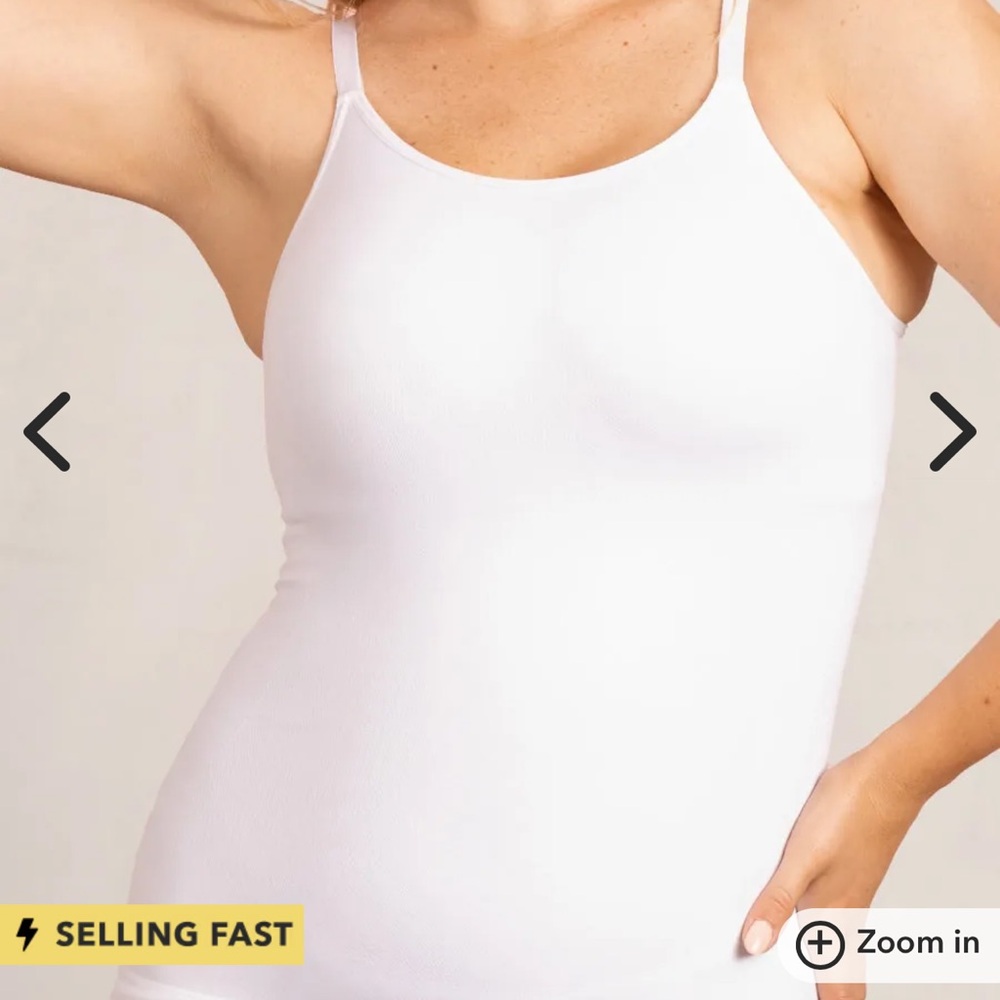 Shapermint White Tank Top